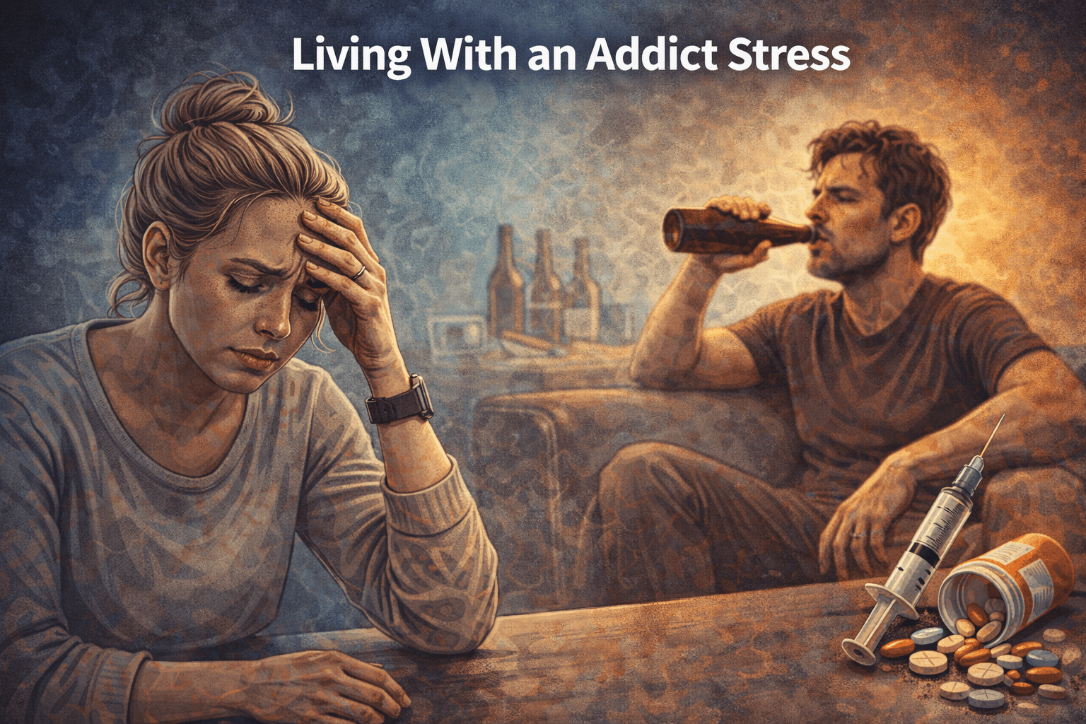 Living with an Addict: Understanding the Stress & Finding Support ...